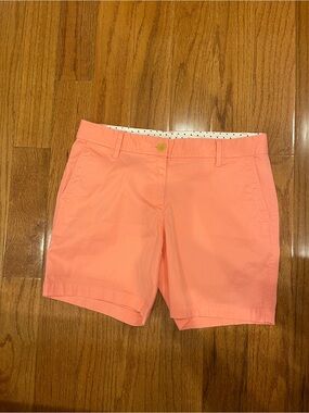 Talbots Girlfriend Pink Chino Shorts Size 4p
